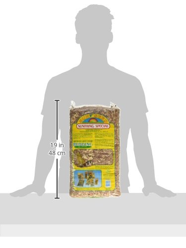 Sun Seed Company SSS18100 6-Pack Aromatic Red Cedar Press Pack Small Animal Bedding, 1200 Cubic Inch