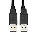 SNANSHI USB Male to Male A to A Cord - USB3.0 up to 10 FT for Hard Drives, Hubs, DVD Players & More