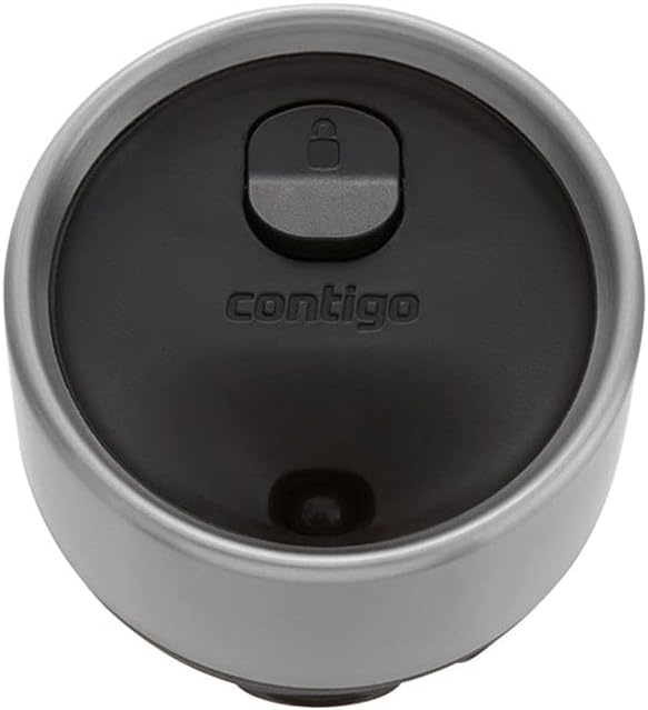 Luxe Autoseal mug isotherme, thermos café, mug en acier inoxydable avec isolation Thermalock, bouteille isotherme, tasse à café avec couvercle sans BPA facile à nettoyery, White Zinfandel, 360