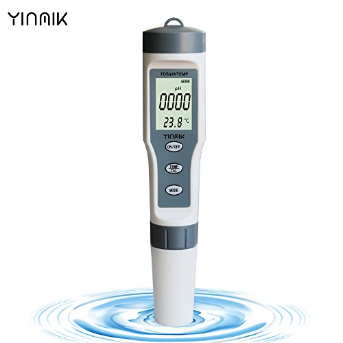 YINMIK PH, TDS, Temperature Meter for Water Testing, 3 in 1 (9001) - Thumbnail 5