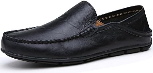 Lapens Men's Casual Flat Loafers Fashion Slip On Driving Shoes