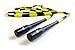 Segmented Jump Rope - Premium Quality - Adjustable Fitness Rope For All Ages Kids - 10 feet of Shatterproof Plastic Segments covering Braided Nylon Cord - Ergonomic Handles - Survival And Cross