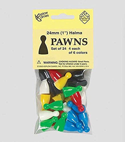 Halma Pawns Bag of 24 Koplow Games