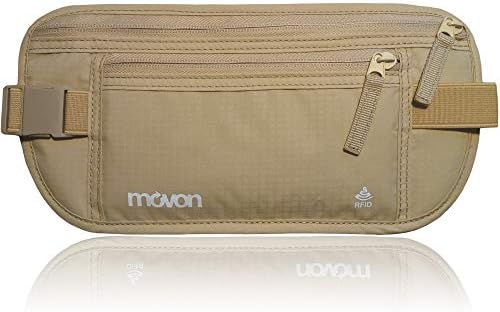 Money Belt for Travel: Reliable Guard of Your Money - RFID Blocking Built-in - Travel Wallet Hidden - Comfortable Money Pouch - Well Designed Travel Belt - Durable Money Belts for Men/Women