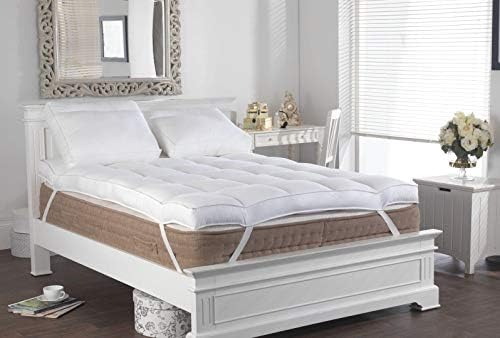 Gummo Super King Size Cotton Solid Pattern White Mattress