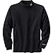 Legendary Whitetails Men's Standard Legendary Mock Neck T-Shirt, Black, X-Large