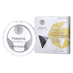 Fidentia Maquillaje Capilar – Corrector de Pelo – Retoca las raíces, canas y la pérdida de cabello al instante