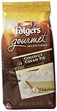 Folgers Gourmet Selections Coconut Cream Pie Flavored Coffee, 10 Ounce
