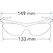 Tifosi Slip T-V141 Shield Sunglasses,Carbon Frame/High Speed Red Fototec Lens,One Size