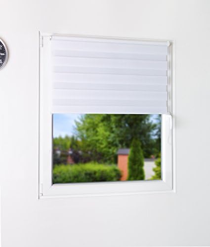 Sun Protection Roller Blind 80 x 150 CM White and individually adjustable 100880201 VH -