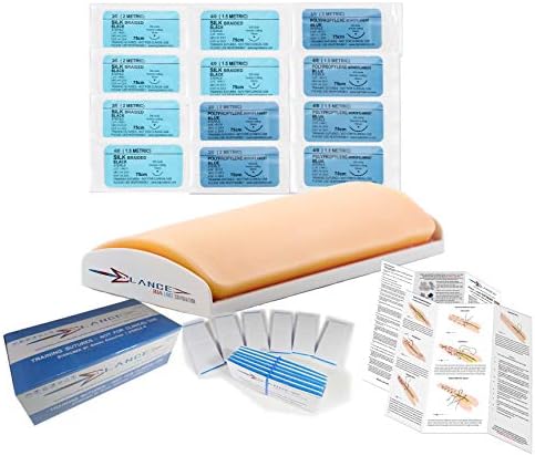 NEW RELEASE! Suture Practice Kit, Medical, Nursing - Sigma Lance's Advanced Suturing Systems - Legacy Model and Suture Pack (Legacy Model and Sutures Kit (Instruments sold separately - see listing))