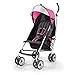 Summer 3Dlite Convenience Stroller, Pink – Lightweight Stroller with Aluminum Frame, Large Seat Area, 4 Position Recline, Extra Large Storage Basket – Infant Stroller for Travel and More