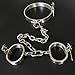 BDSM Handcuffs & Neck Collar Stainless Steel Neck to Wrist Restraints Kit Bondage Adult Sex Toys – Metal Sex Games Slave Tools Handcuffs Fetish Toys,Femalethumb 2