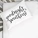 Oh, Susannah Goodnight Sweetheart Toddler Size Pillowcase (1 Pillow Cover 14 x 20.5 Inches)