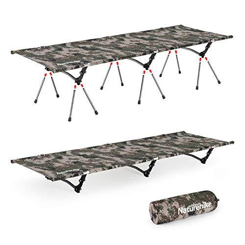 Naturehike Folding Camping Cot, Backpacking Portable Lightweight Cot