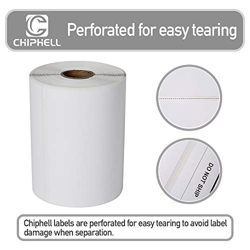 Dymo 4XL Labels 1744907 Compatible 4"×6" Extra Large Shipping Labels for Dymo LabelWriter 4XL, 220 Labels per roll, 4 Rolls