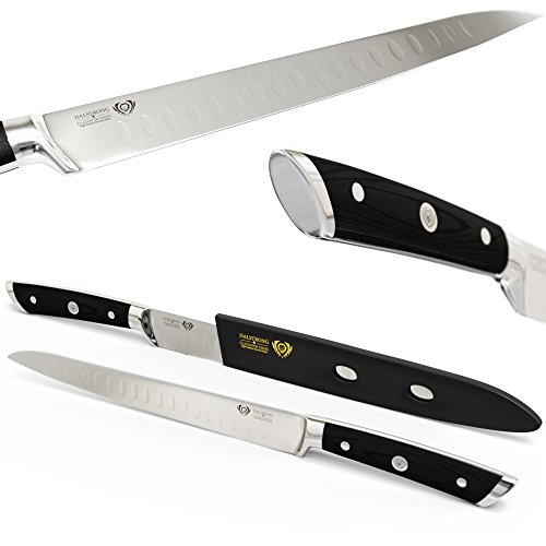 Dalstrong Carving Knife & Meat Fork Set Gladiator Series Elite 8