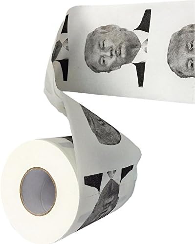 Donald Trump Novelty Toilet Paper - Bigger Roll - 400 Sheets - Political Prank or Joke - Funny Gag Gift by Ill Minded Humor