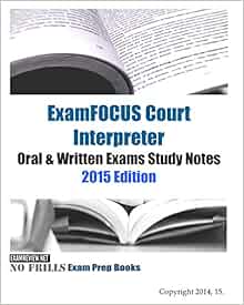 interpreter examfocus exams written court isbn oral study notes