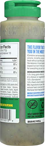 SECRET AARDVARK SERRABANERO GREEN HOT SAUCE, 8 FZ