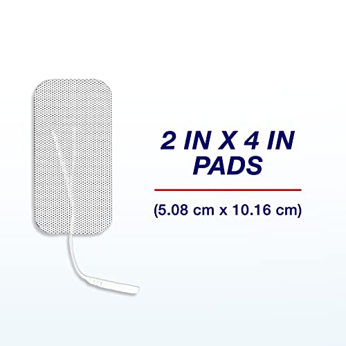 Syrtenty TENS Unit Replacement Pads Pack of 16 Electrode Squares for