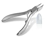 TOP TENG® Nail Clipper/Nipper for Thick or Ingrown Toenails + Fingernails - Surgical Grade Stainless Steel, Free Professional Double Sided Nail File Included