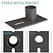 LEDMO Slip Fitter Adaptor Bronze Outdoor Packing Lot Light Fixture Mounting Brackets Adaptor Transform The Slip Fitter into Arm Mounting for Pole Tenon Adapter for Outdoor Flood Lights, Parking Lot