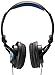Maxell 190265 Fold Up Wired Lightweight Soft Comfort Extra Large 40mm Long Wear Headphones Amplified-Blue