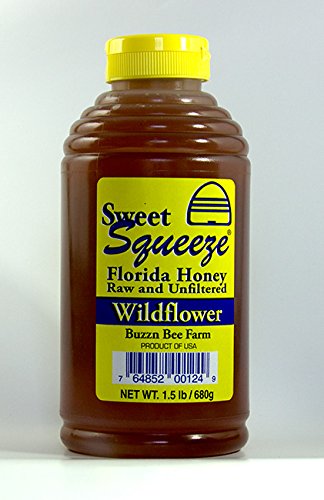 Raw wildflower honey - unpasteurized & unfiltered -…