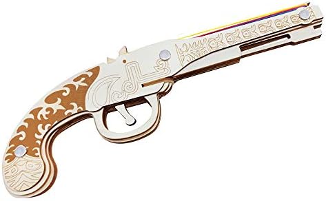 ZLD Toy 3d Puzzle, Rubber Band Gun, Wooden Crafts, Wooden Puzzle, Handmade Gifts, Decorations, Minimalist Style