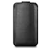 Universal Holster Sleeve, Getron Premium PU Leather Pouch Case for Smartphone up to 5.1 Inch Display, Supports iPhone 7, 6S, 6, 5S, 5, SE Samsung Galaxy S7, S6, A5, A3 LG HTC Moto and More (Black)