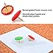 MROCO Thumb Tacks Colored Drawing Pins Color Plastic Round Head Pinks Office Thumbtack, Push Pin for Home, School, Sharp Steel Points 3/8 Inch,5 Color (Red,Blue,White,Green,Yellow) Box of 300
