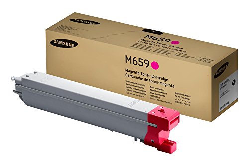 Samsung CLT-M659S, SU359A, Magenta, Cartucho Tóner Original, de 20.000 páginas, compatible con impresoras Samsung LaserJet MultiXpress Color CLX-8650ND, CLX-8640ND y CLX-C4821