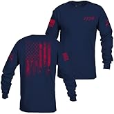 Grunt Style 1776 Flag Long Sleeve Men's T-Shirt