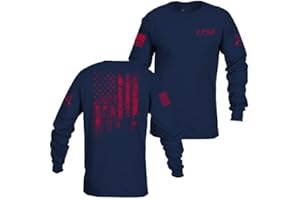 Grunt Style 1776 Flag Long Sleeve Men's T-Shirt