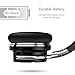 Dylan Active Noise Cancelling Wireless Headphone Bluetooth 4.0 with Mic Hi-Fi Stereo Over-Ear Design Travel Case Included -Black