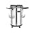 60 Can Single Zone Refrigerated Party Cooler in Stainless Steel