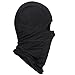 Winter Balaclava - Windproof Ski MasK-Cold Weather Face Mask Motorcycle Neck Warmer Cycling Beanie or Tactical Balaclava Hood - Thermal Comfortable Moisture Wicking-for Men Women Boys Girls (Black F)