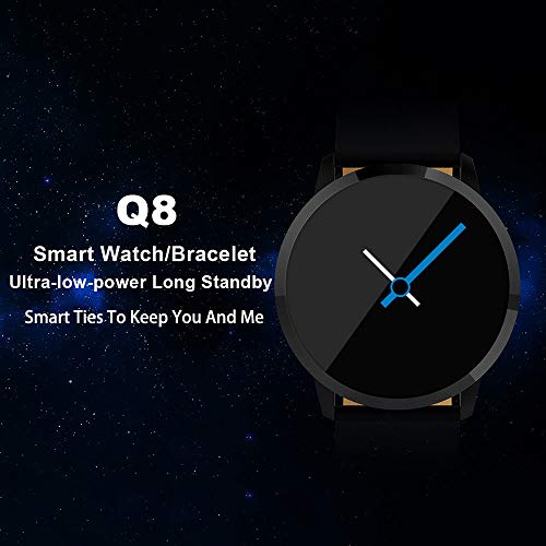 WoCoo Smart Watch Stainless Steel Writs Watch Waterproof Wearable Device Smartwatch for Android iOS