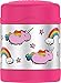 THERMOS FUNTAINER 10 Ounce Stainless Steel Vacuum Insulated Kids Food Jar, Unicorn