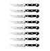 Cangshan V2 Series German Steel Forged 8-Piece Steak Knife Set with Solid Acacia Wood Block, 5-Inch Blade