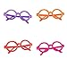 BESTOYARD Plastic Wizard Glasses Kids Cute Glasses Frame Without Lenses for Birthday Halloween Costume Party Supplies Pack of 12 （Random Color）