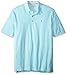 IZOD Men's Big and Tall Advantage Performance Solid Polo, Gulf Stream, X-Large Tall