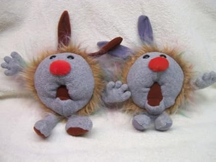 Amazon Com Plush Fuzzy And Wuzzy Dustbunnies From Big Comfy Couch