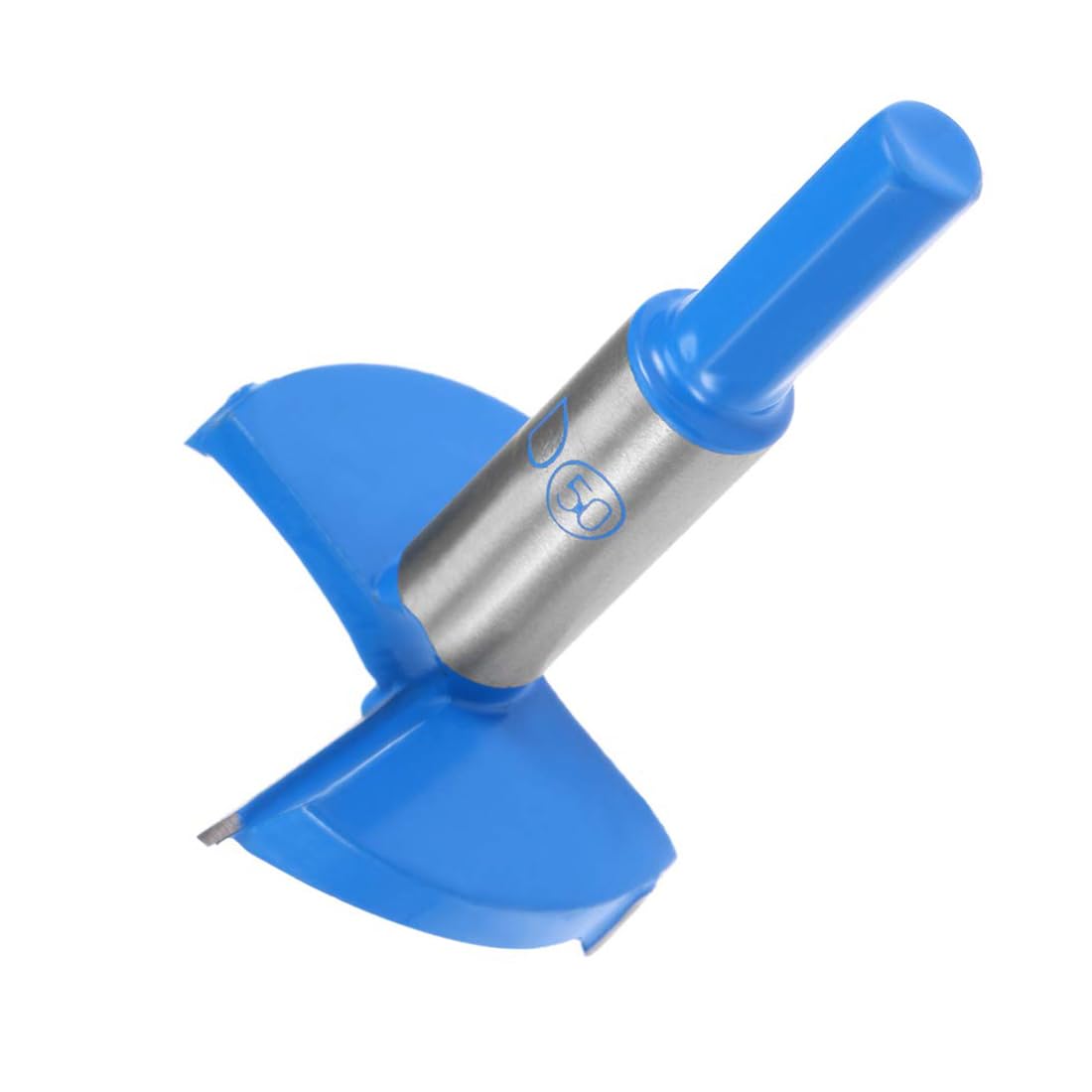 MACHSWON Forstner Drill Bits Tungsten Carbide Wood Hole Saw Opener Positioning Drill Bit 50mm Woodworking Hinge Drilling Bit Cutter