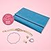 Travel Jewelry Organizer Roll Necklace, Earrings, Rings, Bracelet, Jewelry Case Bag for Journey (8.1