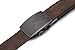 Marino Men’s Genuine Leather Ratchet Dress Belt with Automatic Buckle, Enclosed in an Elegant Gift Box - Walnut - Style 159 - Custom: Up to 44