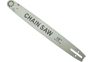 .325" Chainsaw Chain Guide Bar 18 Inch for Husqvarna 50 51 55 340 350 455 Rancher 550XP Replacement Guide Bar Replaces OEM 53