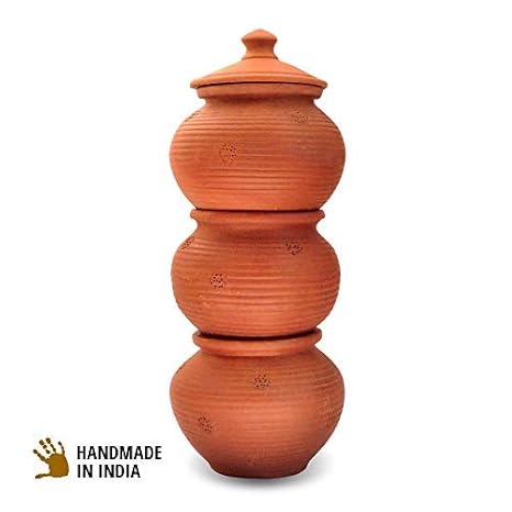 Daily Dump Motalota - 3 Tier Large Terracotta Home Composter