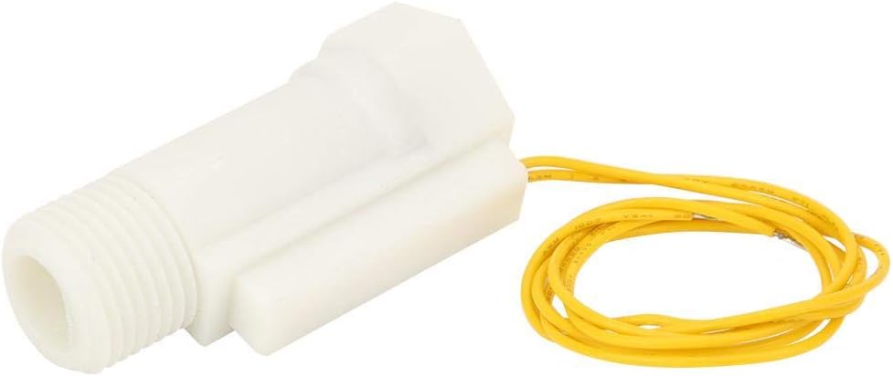 Plastic Water Sensor Switch,Plastic Water Flow Sensor Switch Piston Type G1/2in Male/Female Thread DC0-110V